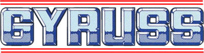 Gyruss logo for NES